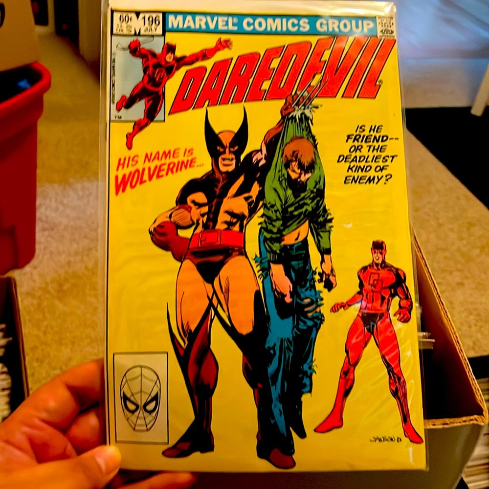 Daredevil #196 Wolverine cover 1983